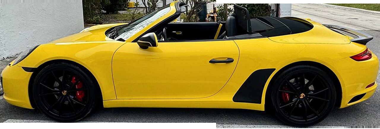 Porsche 911 Cabriolet convertible available to rent from OG Lux Auto